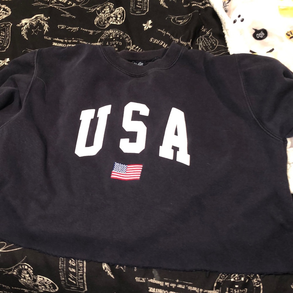 Brandy Melville cropped sweatshirt